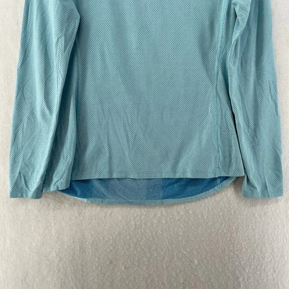Nike Running Shirt Women's Sz M Blue Dri-Fit Round Neck High-Low Hem Pullover - Picture 7 of 12